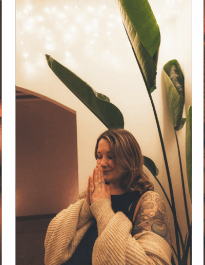 Bine Brightside – Fotoaufnahmen beim Yoga im PURE Yoga Studio