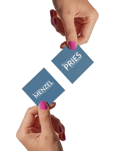 Menzel & Pries – Visitenkarte